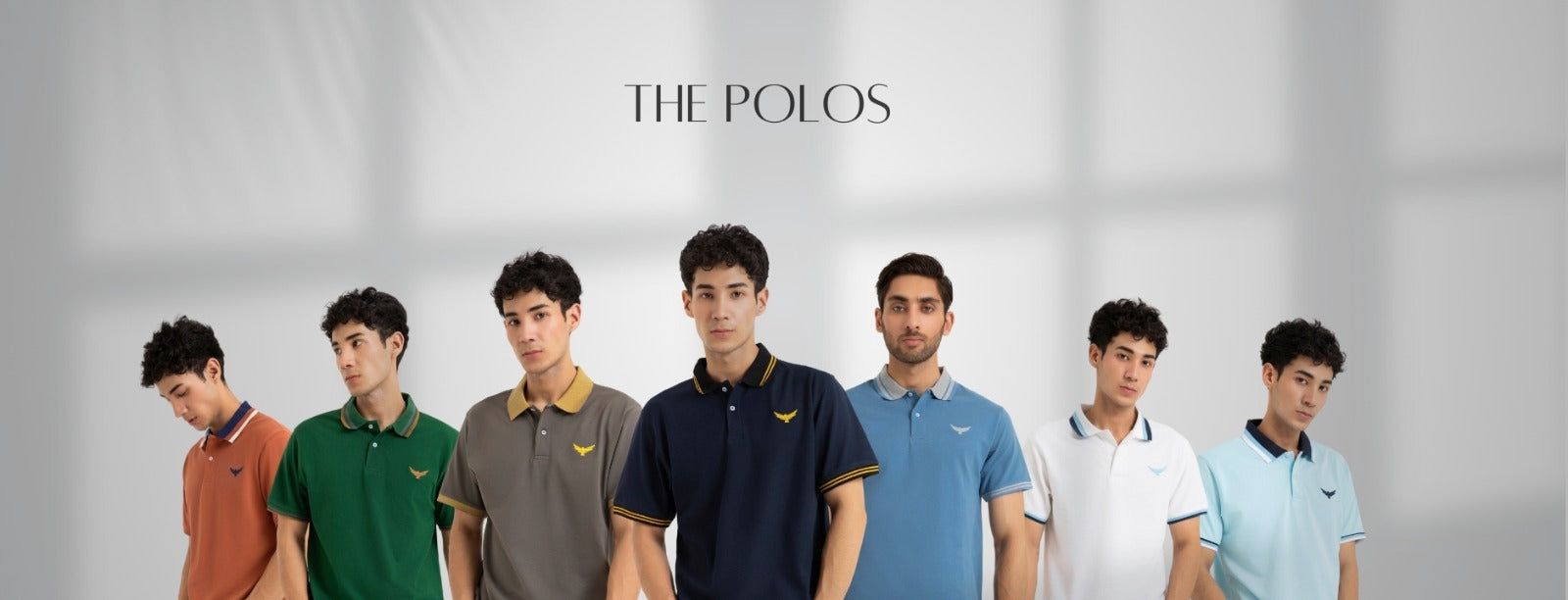 Contrast Polo Shirts