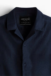 Cotton Resort Collar Shirt - Admiral