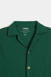 Cotton Pique Resort Collar Shirt - Sacramento