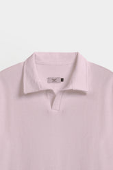 Ottoman Knitted Polo - Flamingo