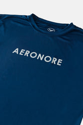 Big Logo Sports T Shirt - Blue