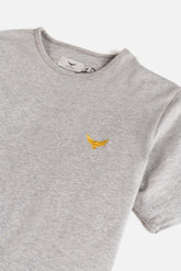 Gold Eagle Cotton T Shirt - Bone White