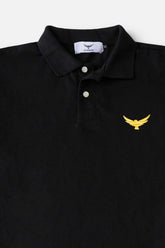 Basic Polo Shirt - Raven Black