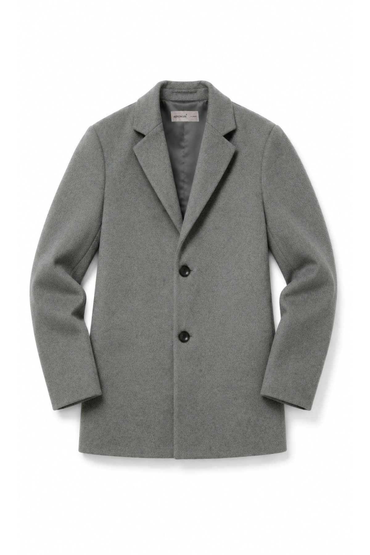 Pure Wool Signature Coat - Harbor Grey