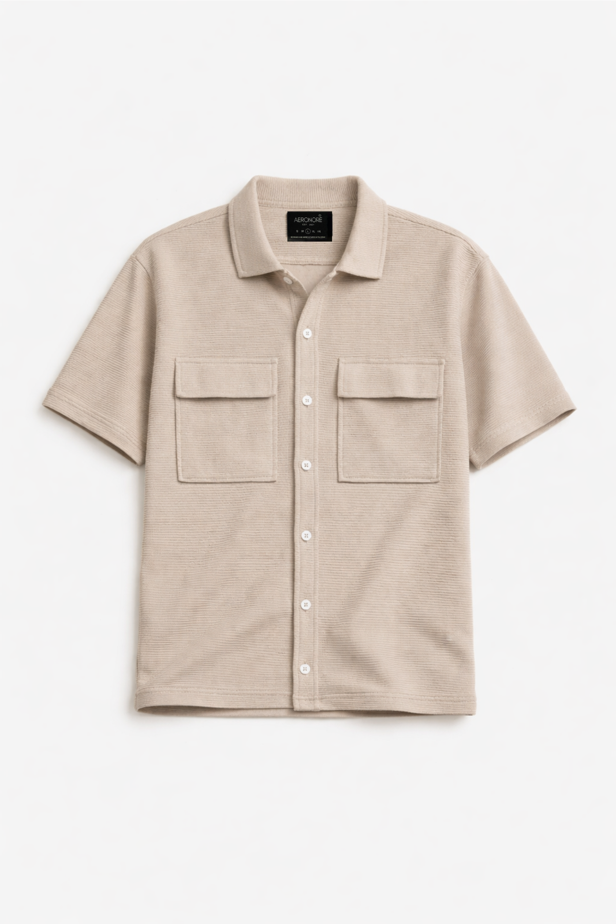 Ottoman Double Pocket Overshirt - Dune