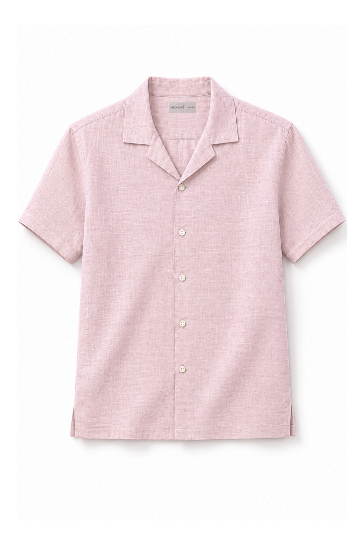 Irish Linen Cuban Shirt - Sorrento