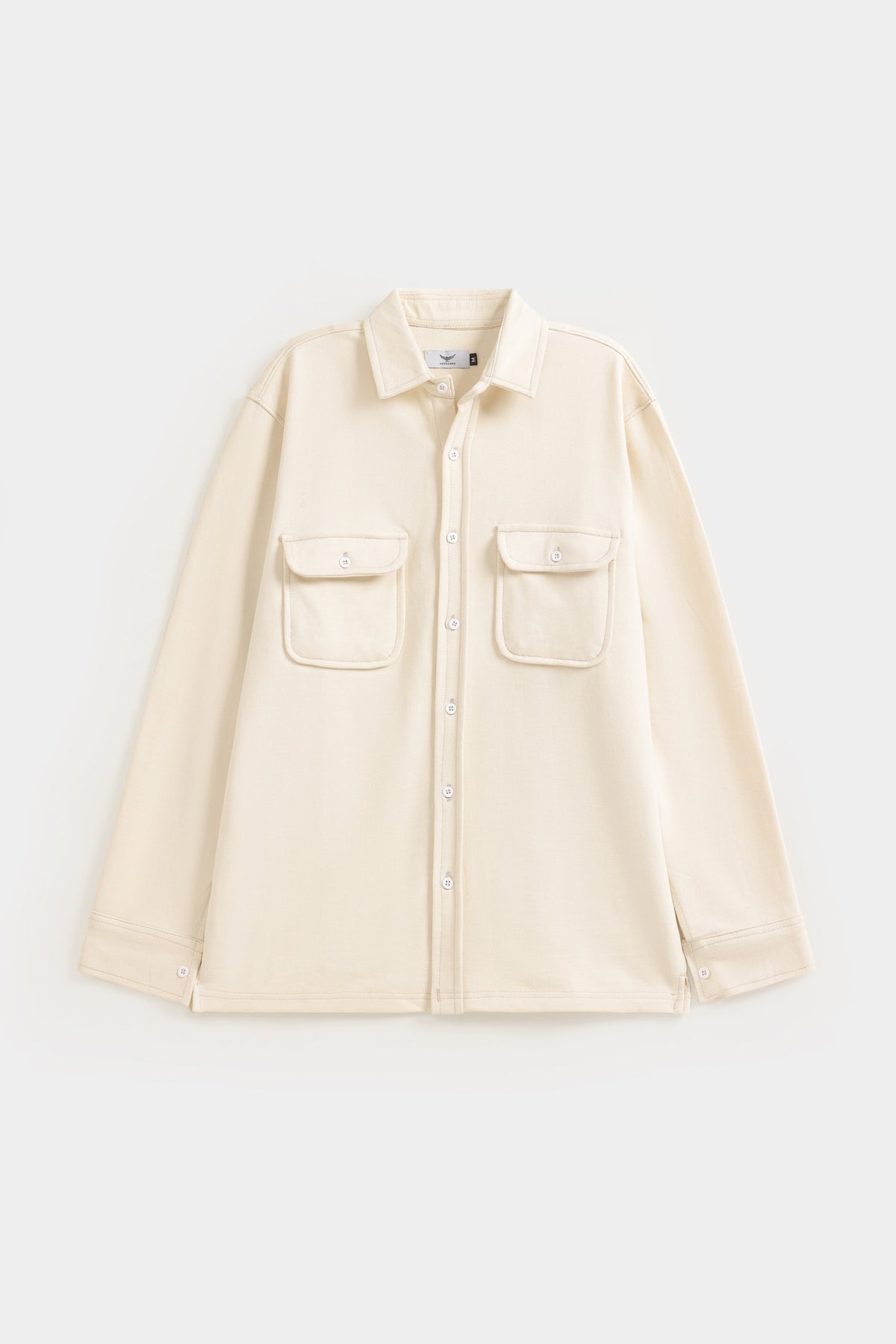 Double Pocket Overshirt - Ivory