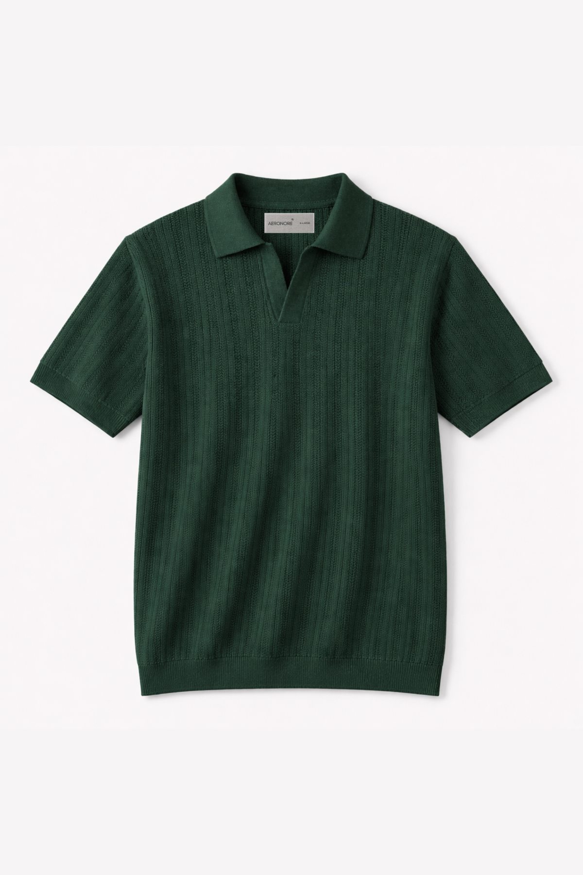 Cotton Vertical Mesh Knit Polo – Sacramento