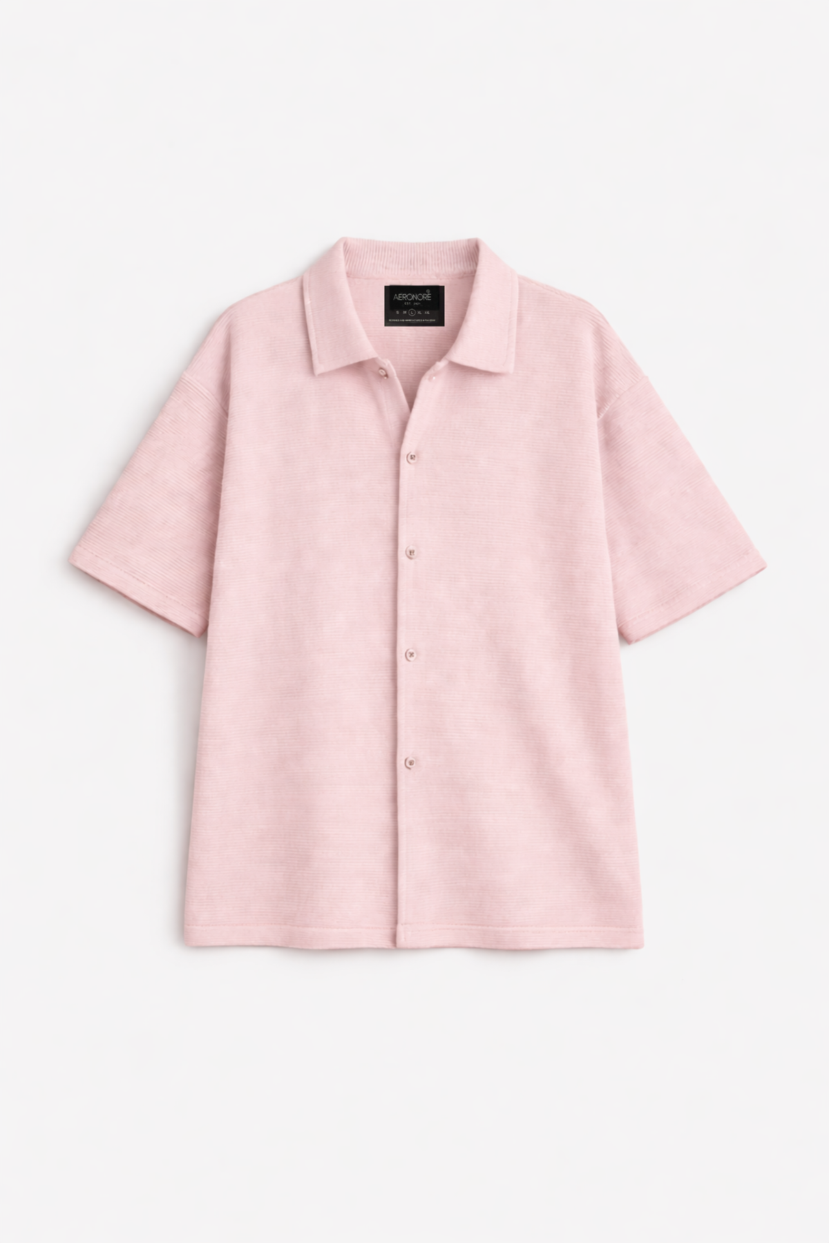 Ottoman Oversized Collar Shirt - Orchid