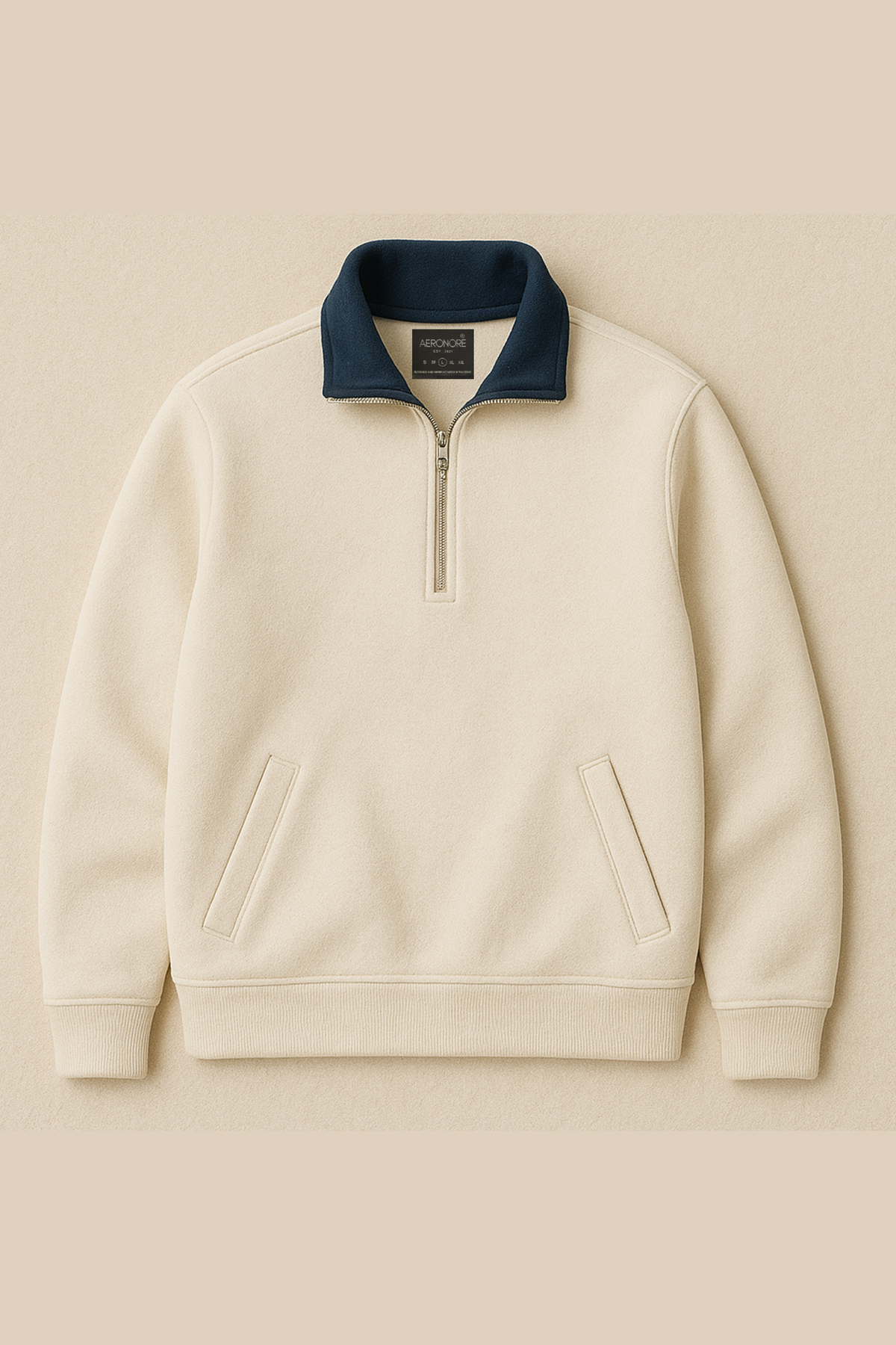 Old Money Half Zip Fleece Sweater - Seattle