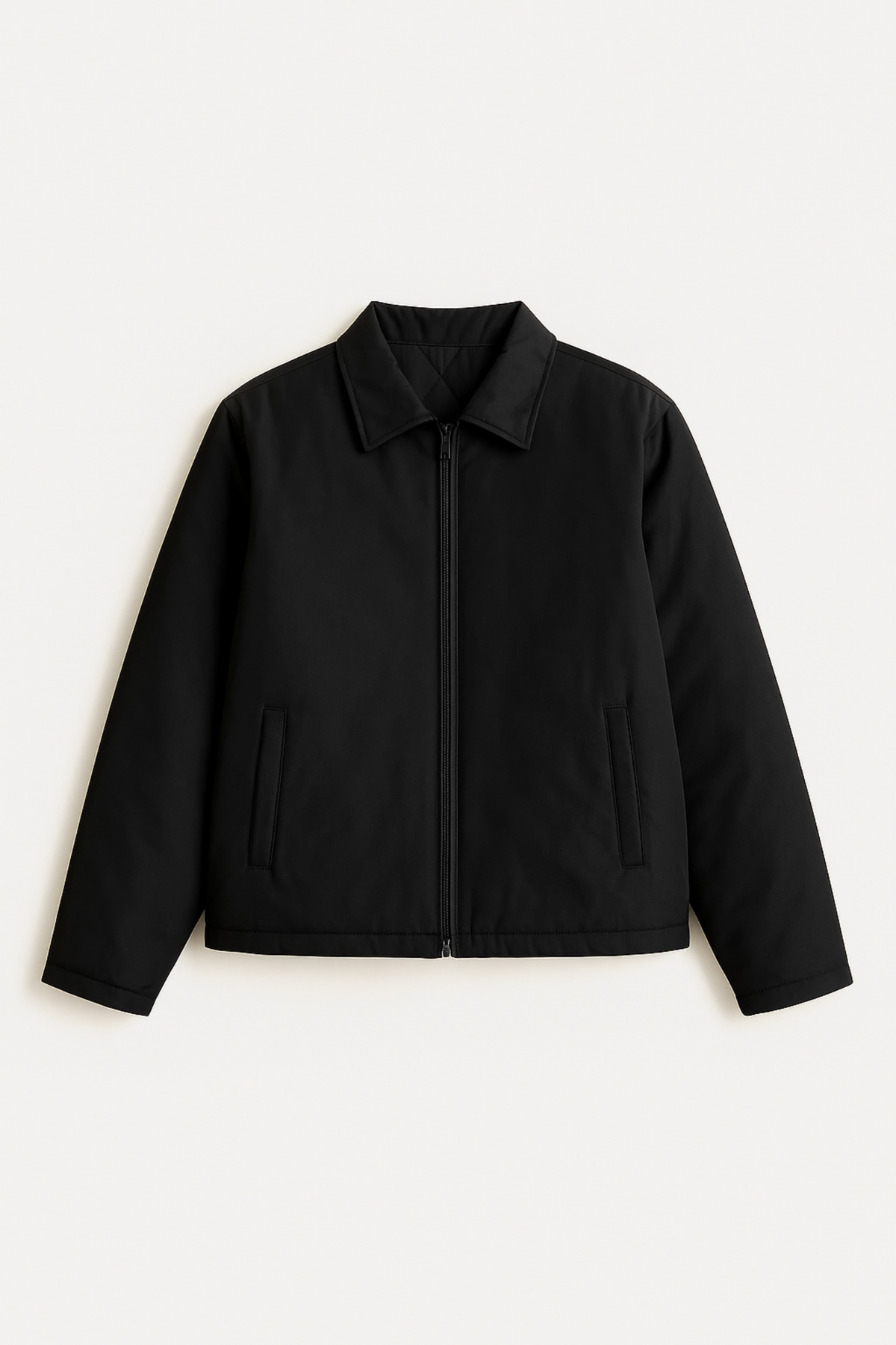 Classic Blouson Jacket - Raven