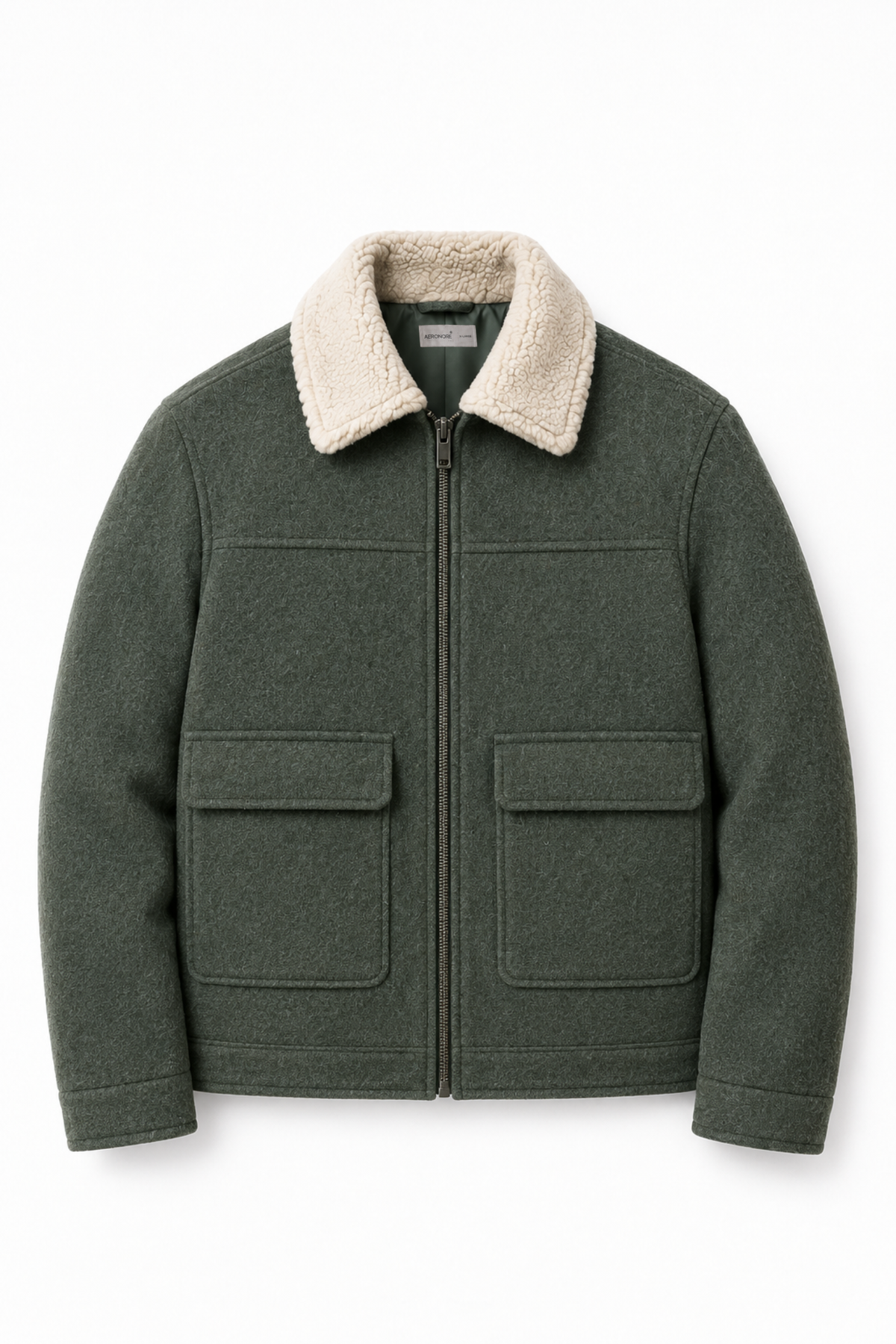 Alpine Pure Wool Jacket -Pine