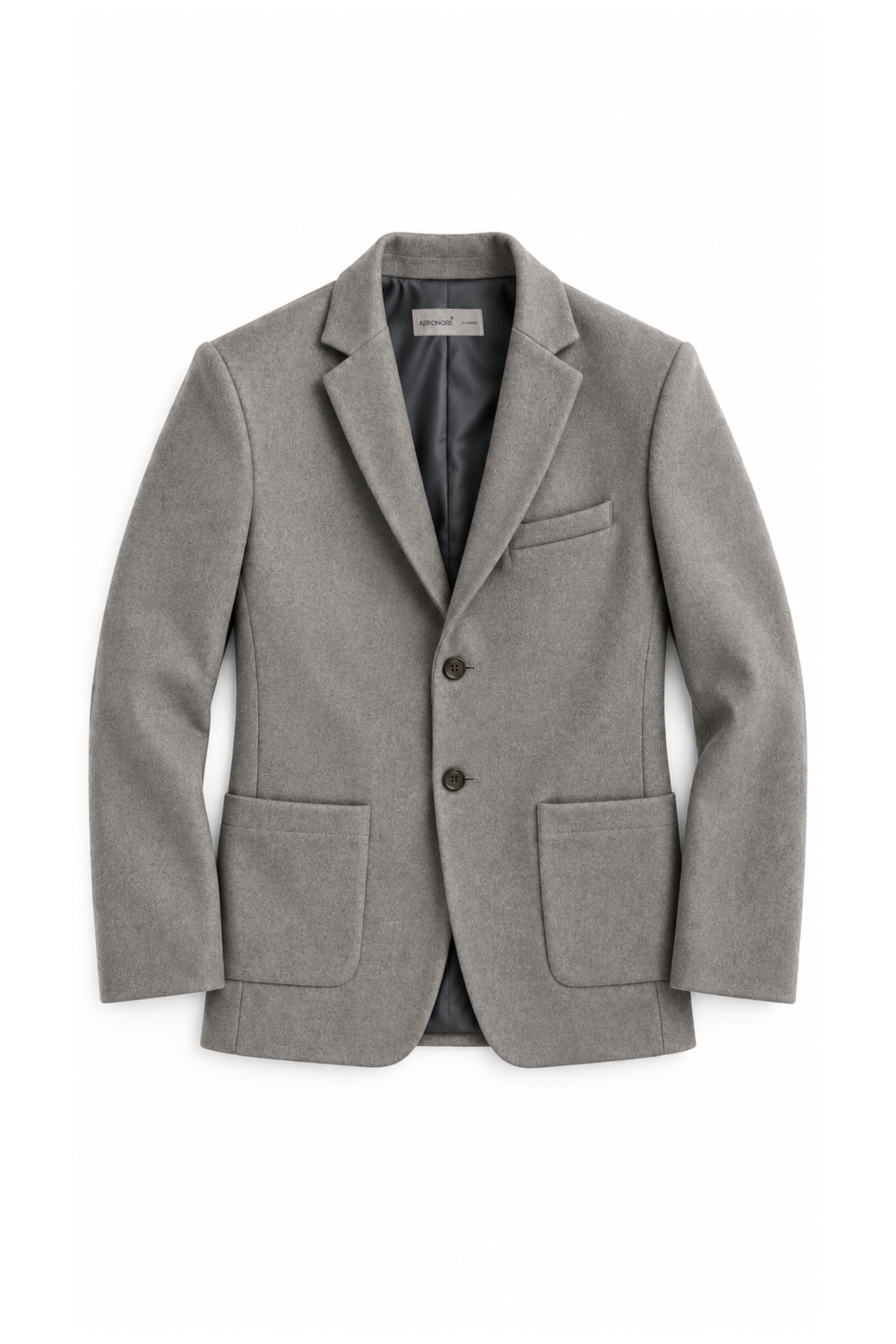 Ashford Pure Wool Tailored Jacket – Ash Grey